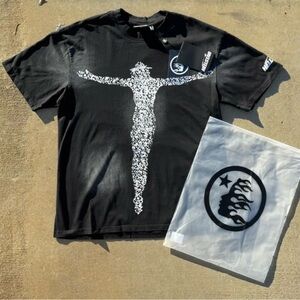 Hellstar qr code t-shirt size large